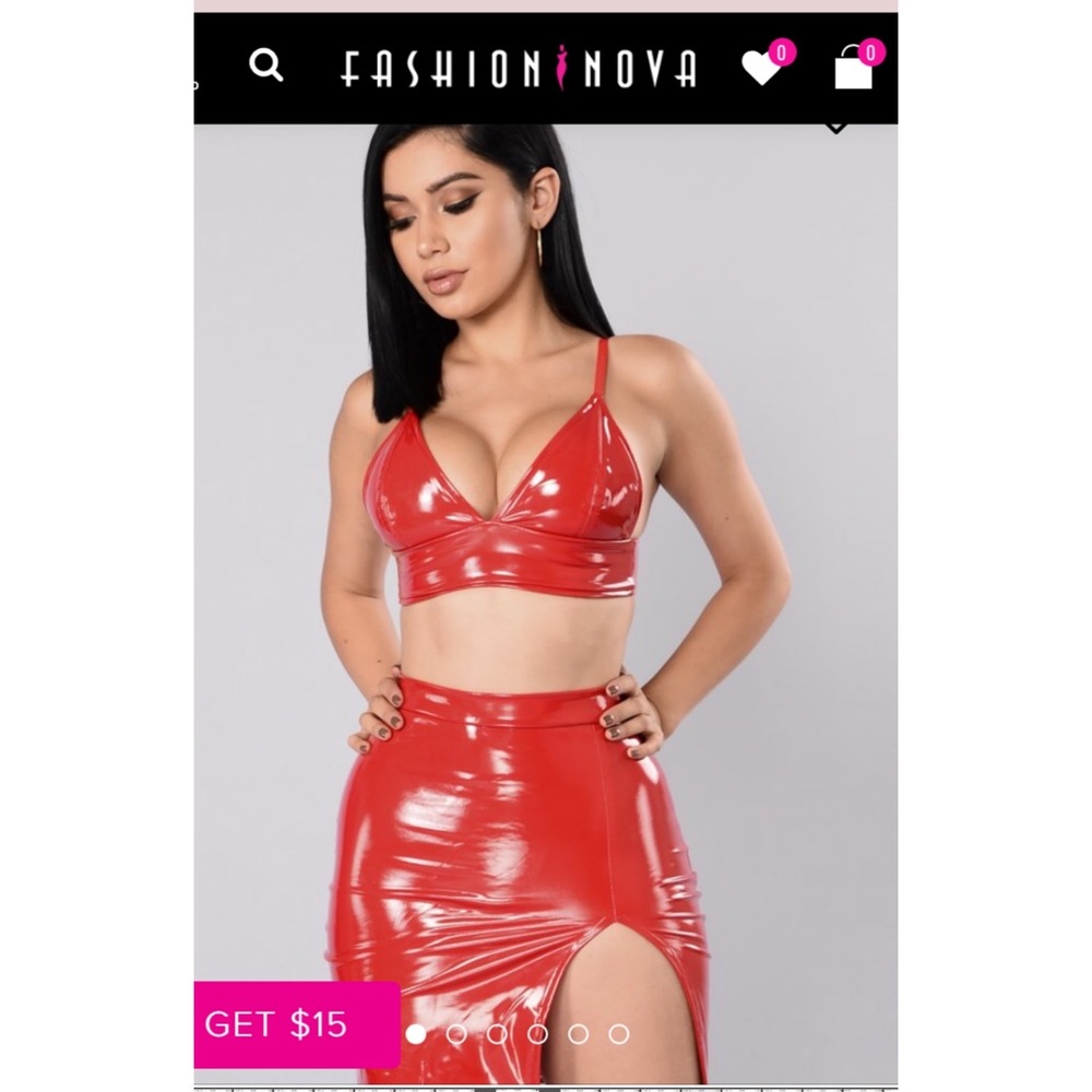 Top and skirt set